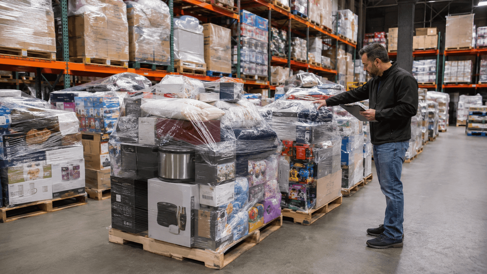 how to buy overstock pallets